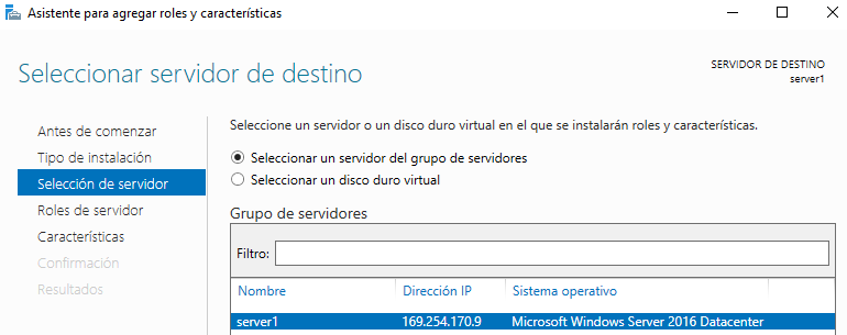 Dhcp en Windows Server 2016