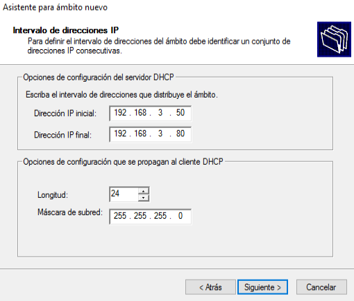 Dhcp Windows server 2016