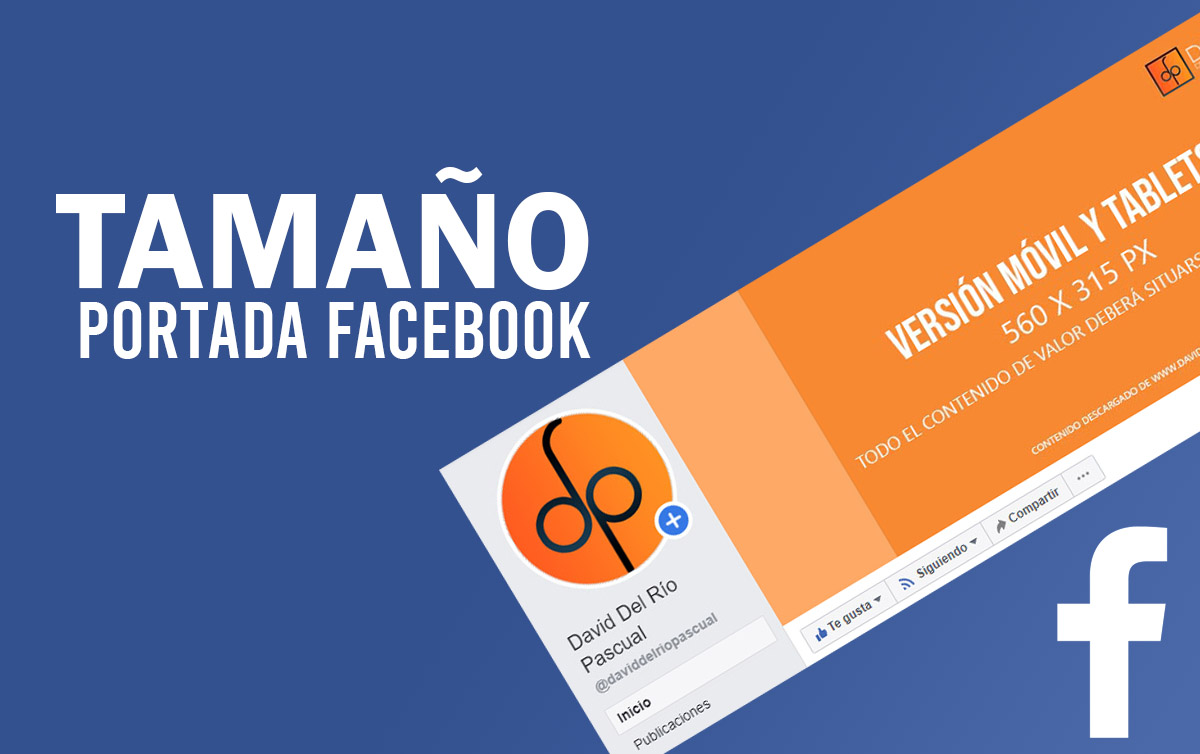 TAMAÑO PORTADA FACEBOOK ▷ [2020] + PLANTILLA PSD